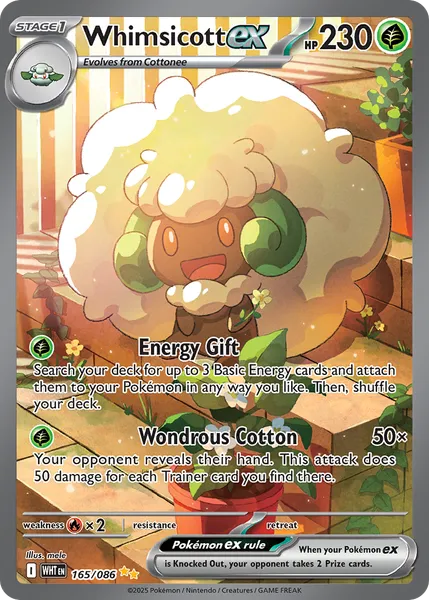 Whimsicott ex 165/086 [Holo SIR]