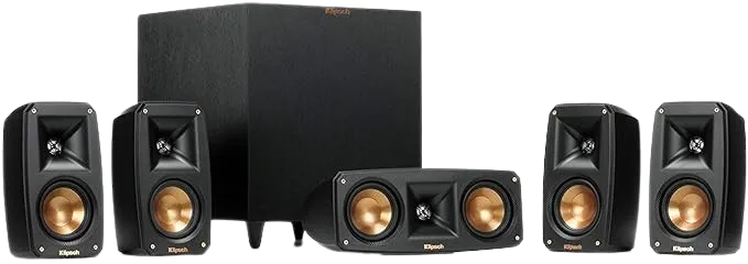 Black Reference Theater Pack 5.1 Surround Sound System