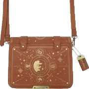 Harry Potter Celestial Magic Book Crossbody Purse