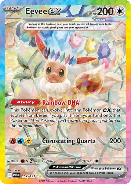 Eevee ex 167/131 [Holo SIR]