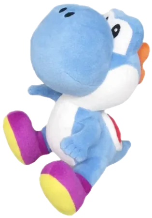 Yoshi 8" Plush - Blue