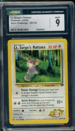 CGC 9 LT. SURGE'S RATATTA
