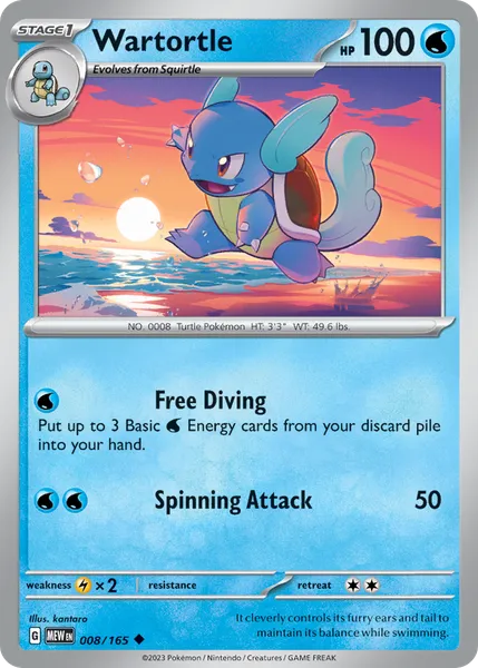 Wartortle 008/165