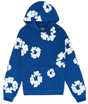 The Cotton Wreath Sweatshirt Royal Blue