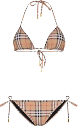 Classic Check Bikini Set
