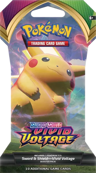 Sleeved Booster Pack (Vivid Voltage)