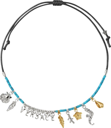 Icons De La Mer Beaded Necklace