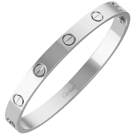 Cartier Love Bracelet (White Gold)