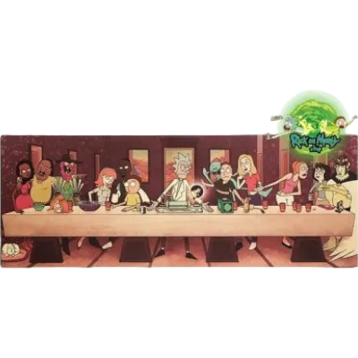 Rick And Morty Season 5 Kraft Paper Poster