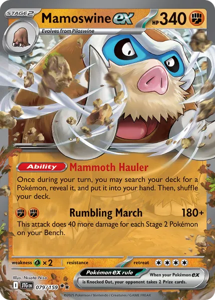 Mamoswine ex 079/159 [Holo]