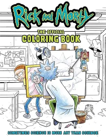 Rick and Morty: The Official Coloring Book