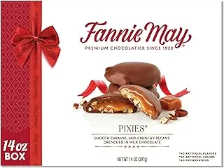 Fannie May, Milk Chocolate Candy, Pixies, 14 oz Gift Box