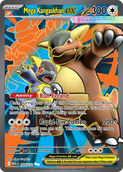 Mega Kangaskhan ex 164/132 [Holo Ultra]