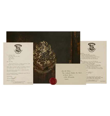 Personalised Hogwarts Acceptance Letter