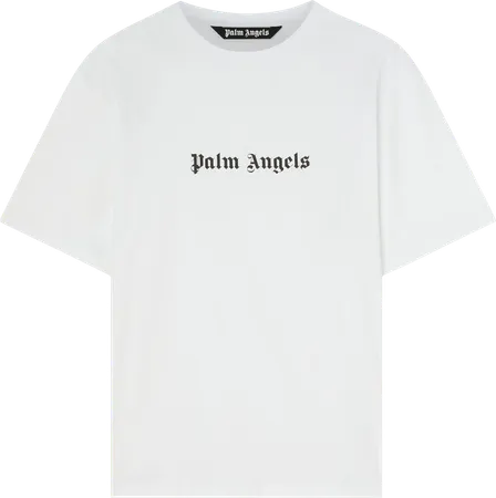 Palm Angels Classic Logo Slim T-Shirt 'White'