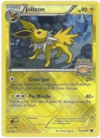 Dark Explorers 37/108 Jolteon (Regional League Promo STAFF)