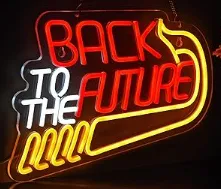 Back To The Future Neon Sign