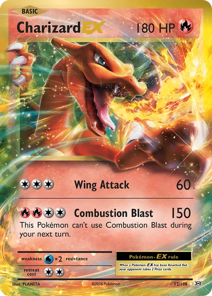 Charizard-EX 12/108 [Holo]