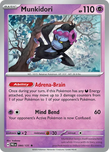 Munkidori 044/131 [Master Ball Reverse Holo]