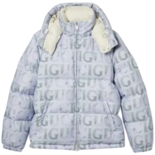 Nylon puffer jacket
