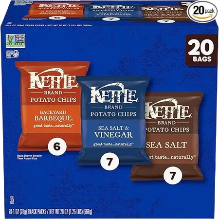 Kettle Brand Potato Chips Variety Pack