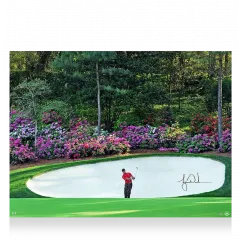Tiger Woods Signed Photo: Amen Corner