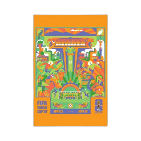 FIFA World Cup 2026™ Mexico City Host City Poster