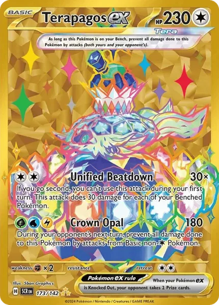 Terapagos ex 173/142 [Holo Hyper]
