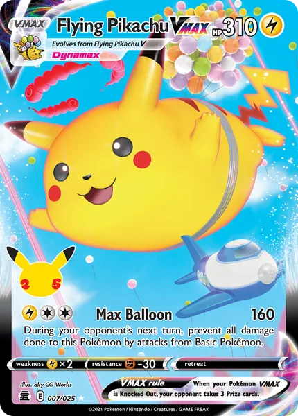 Flying Pikachu VMAX 7 [Holo]