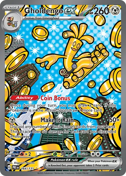 Gholdengo ex 164/131 [Holo SIR]