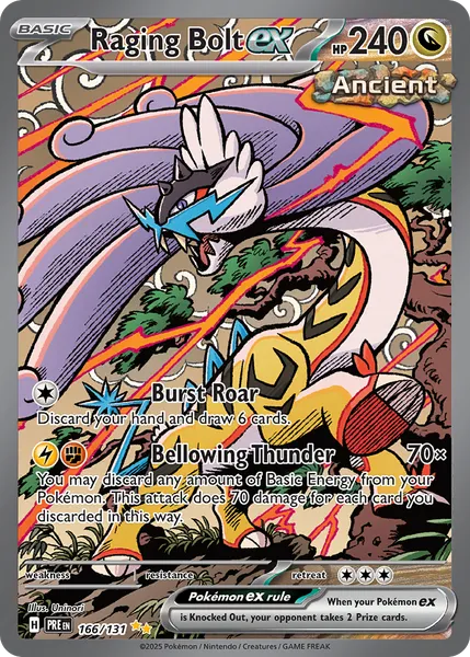Raging Bolt ex 166/131 [Holo SIR]