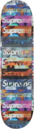 Distorted Logo Skateboard Deck