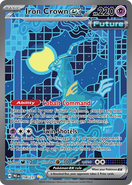 Iron Crown ex 158/131 [Holo SIR]