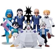Final Fantasy VII Polygon Figure Vol. 2 Display Tray of 8