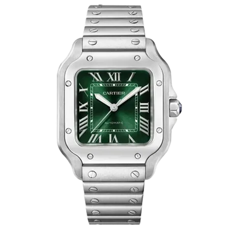 Cartier - Santos Large 40MM - Steel Green Dial
