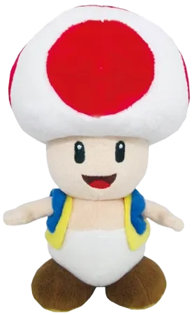 Toad 8" Plush