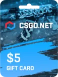 CSGO.net Gift Card 5 USD