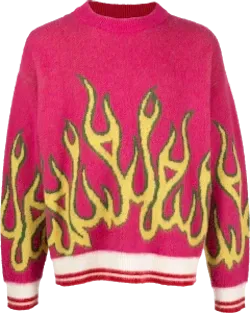 Burning Drop-shoulder Jumper