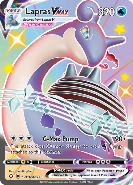 Lapras VMAX SV111/SV122 [Holo]
