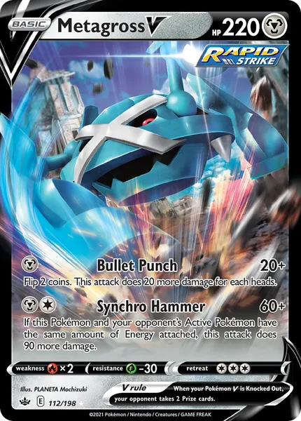 Metagross V 112/198 [Holo]