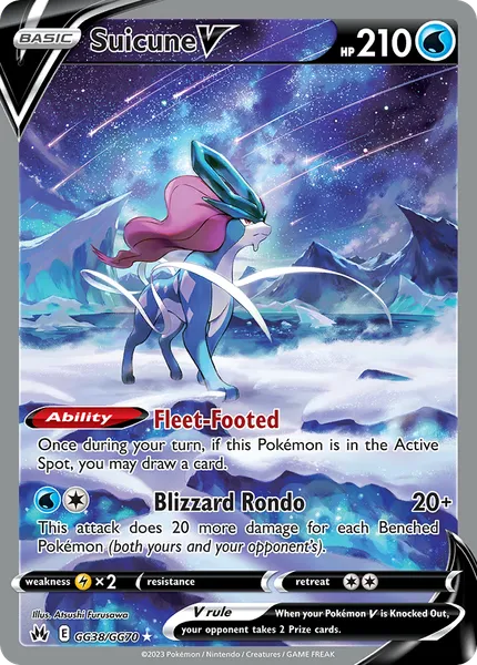 Suicune V GG38/GG70 [Holo]