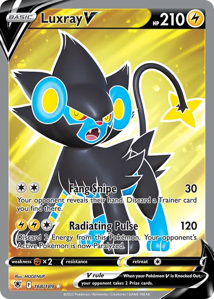 Luxray V 168/189 [Holo Ultra]