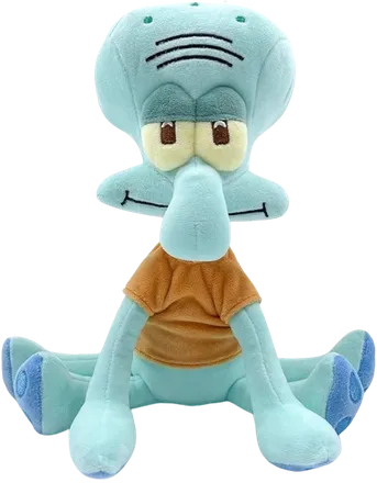 Squidward Sit Plush 9 Inch