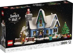 Santas Visit Winter Village
