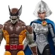 Wolverine 50th Anniversary Marvel Legends Wolverine and Lilandra Neramani 6-Inch Action Figure 2-Pack