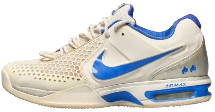 Rafael Nadal 2011 Wimbledon Match Worn Nike Air Max Courtballistec Sneakers