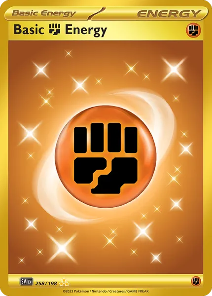 Basic Fighting Energy 258/198 [Holo Hyper]