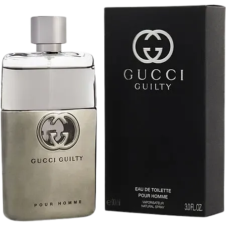 Guilty Pour Homme Eau De Toilette Spray (New Packaging) 3 oz