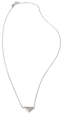 Eternal Gold pendant necklace - white gold and laboratory-grown diamonds