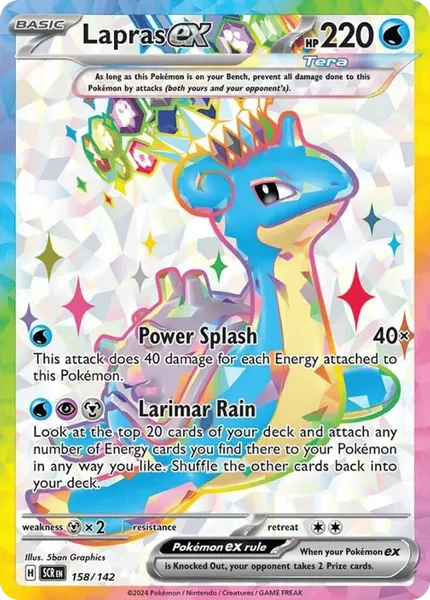 Lapras ex 158/142 [Holo Ultra]
